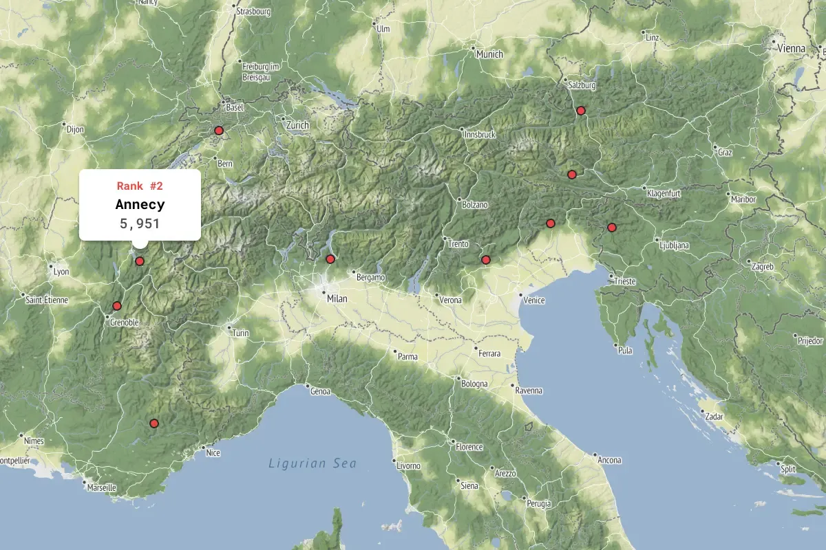 Annecy paragliding site